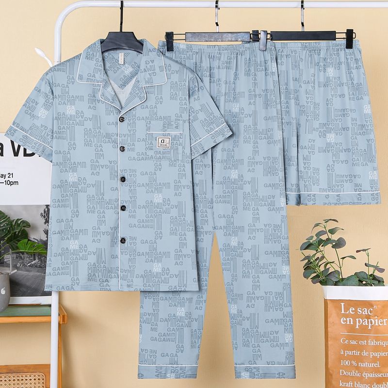 Men's Summer Short-sleeve Pants For Spring And Autumn