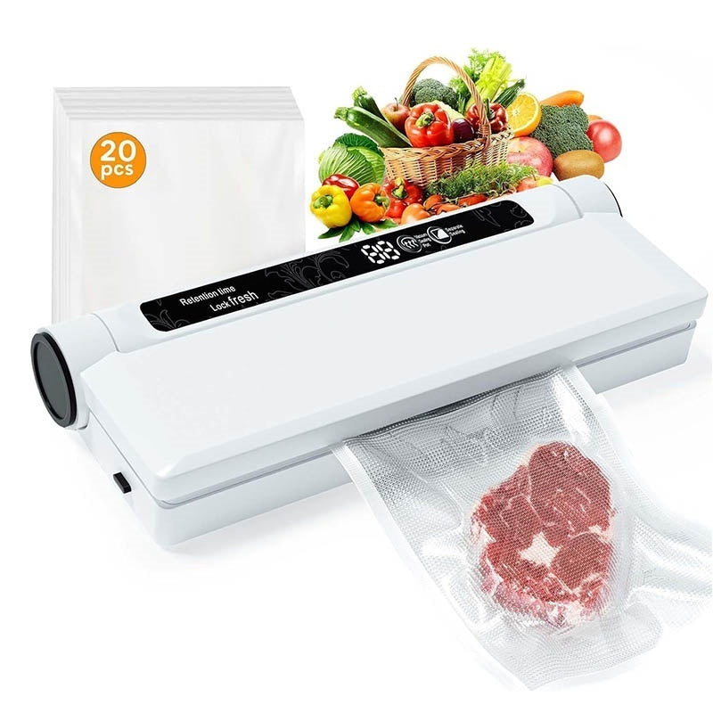 Vacuum Sealer Machine Food Saver Powerful Sealing System  20 Free Bags