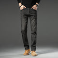 Mens Casual Stretch Slimming Retro Blue Skinny Jeans