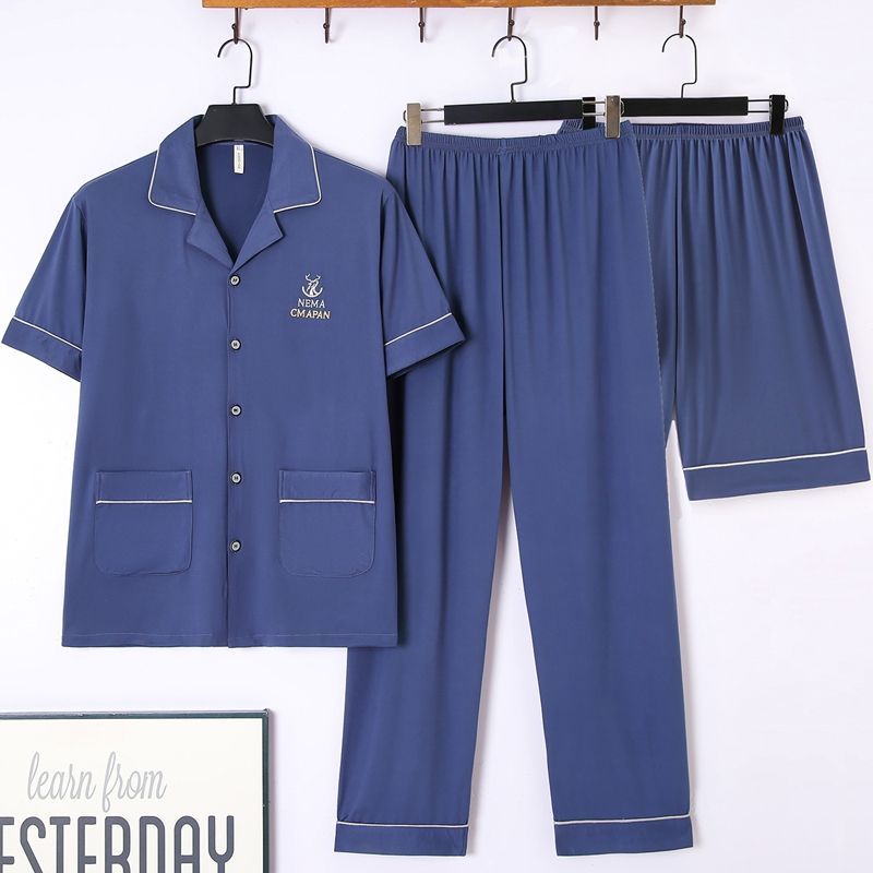 Men's Summer Short-sleeve Pants For Spring And Autumn