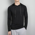 Loose-Fitting, Sweat-Absorbent Running Hoodie Pullover For Fitness