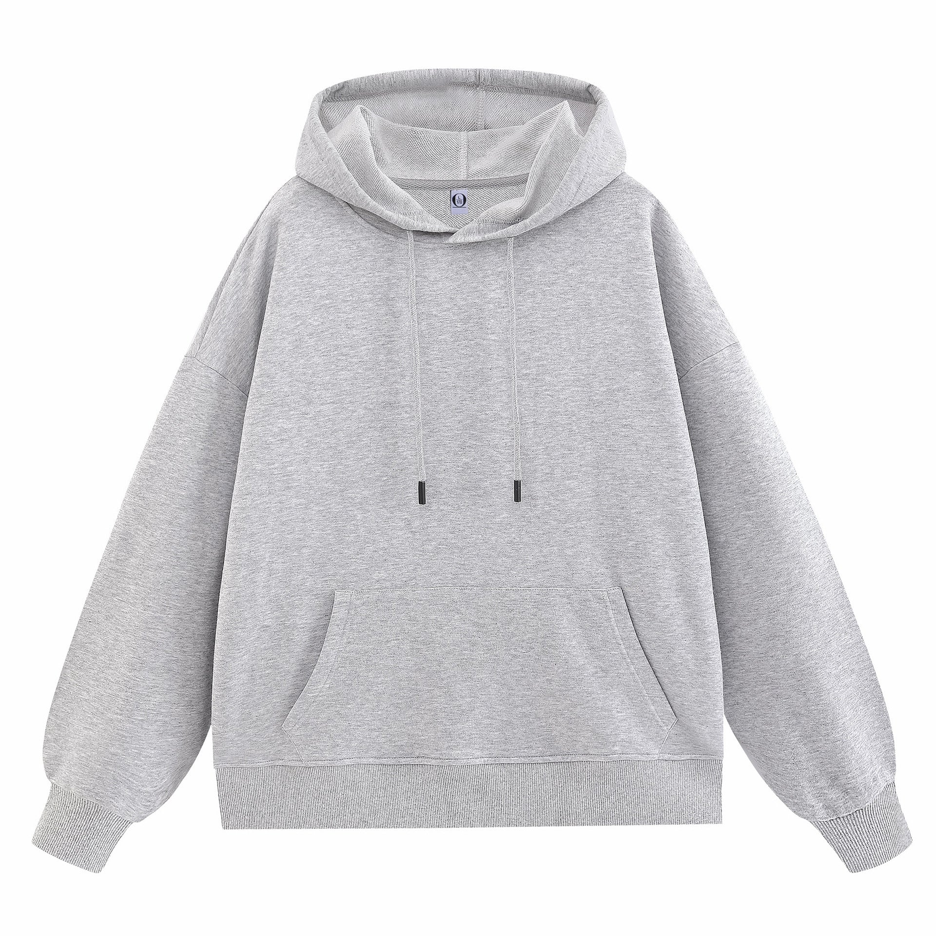 Men's And Women's Solid Color Hoodie Hooded Thin Design