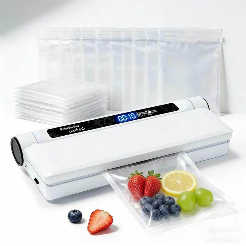 Vacuum Sealer Machine Food Saver Powerful Sealing System  20 Free Bags