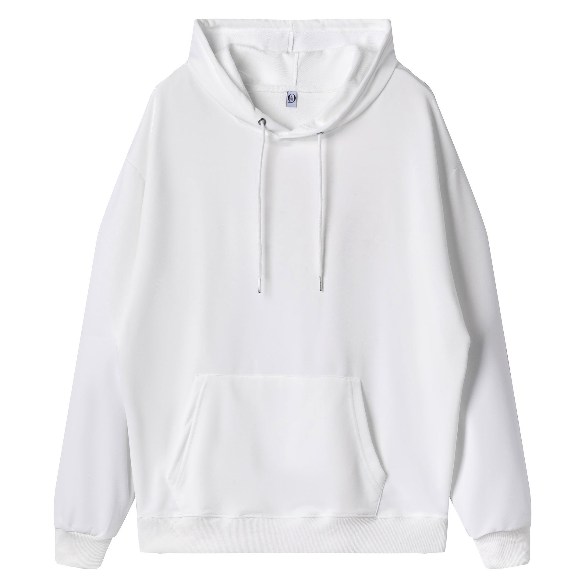 Men's And Women's Solid Color Hoodie Hooded Thin Design